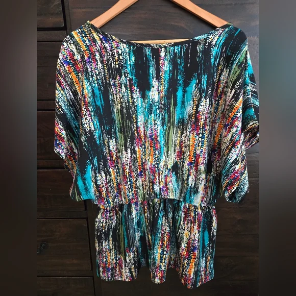 Colorful Print Top - Picture 6 of 6